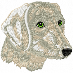 Dogs Embroidery Design 3